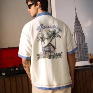 Satin Shirt: State Of Mind Oversized Shirts