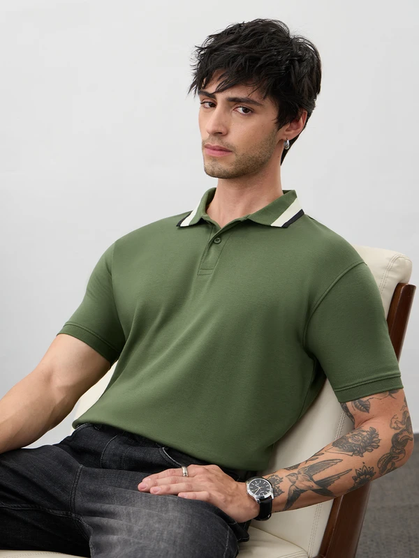 Premium Polo: Olive Classic Polos