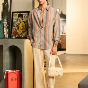 Textured Shirt: Canyon Men Textured Shirts