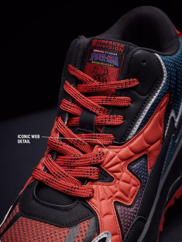 Spider-Man: Brand New Day Men Mid Top Sneakers