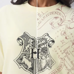 Harry Potter: Marauder's Map (Solar)   Women Oversized T-Shirts (Copy)
