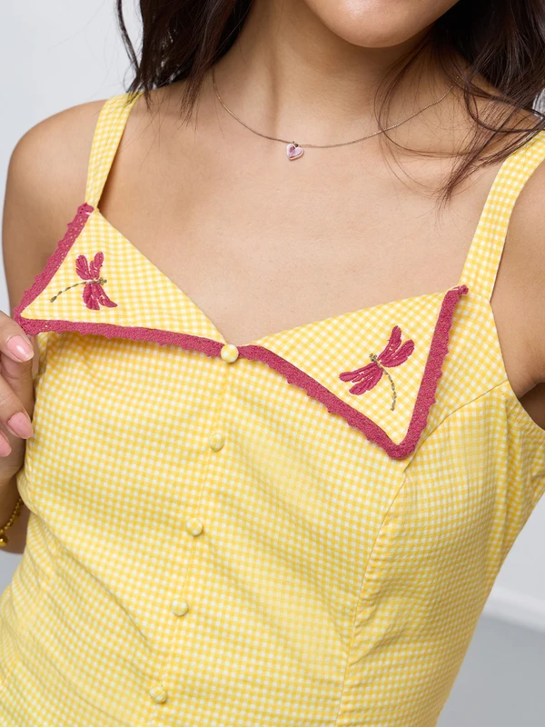 Corset Plaid Top: Daisy Dream   Women Fashion Tops